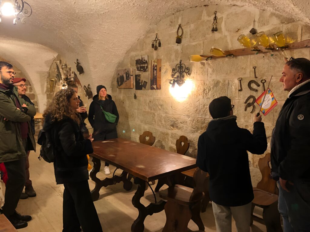 bari alternative scene: the WWII bunker of Enoteca De Candia
