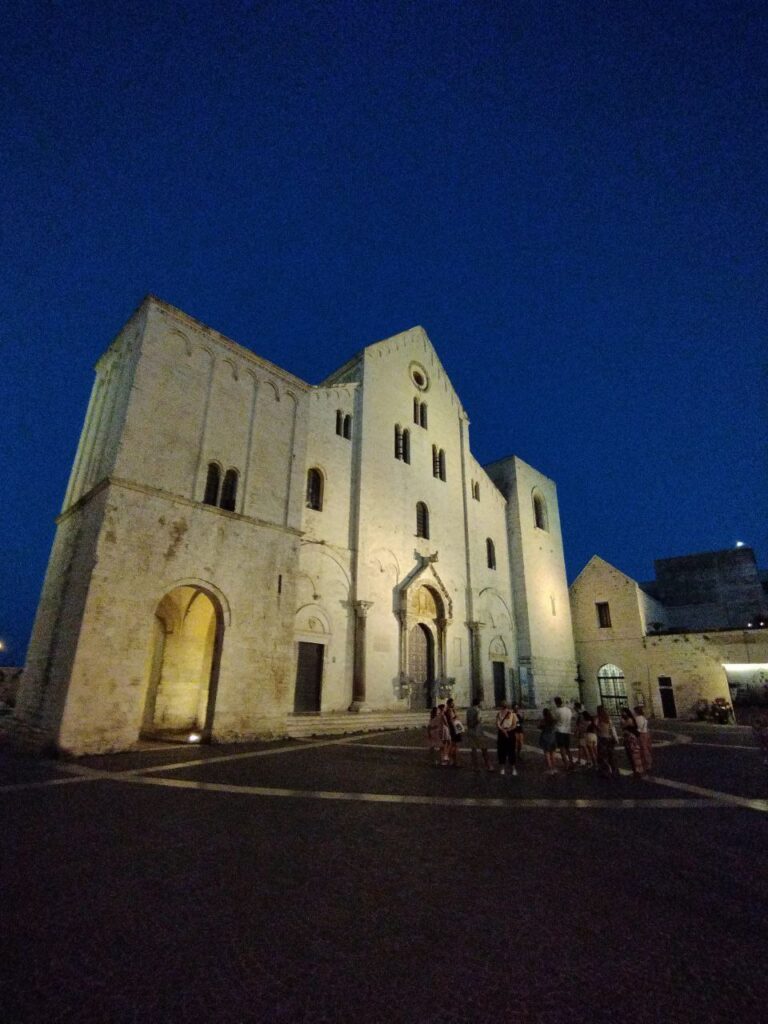 St, Nicholas Basilica is the best place to visit on a rainy day in Bari 