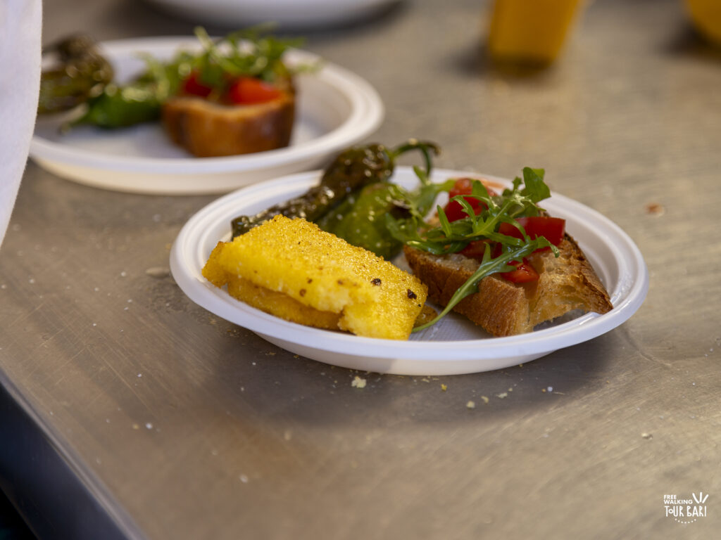 Our Food Tours give you the opportunity to taste the best local food from Bari 