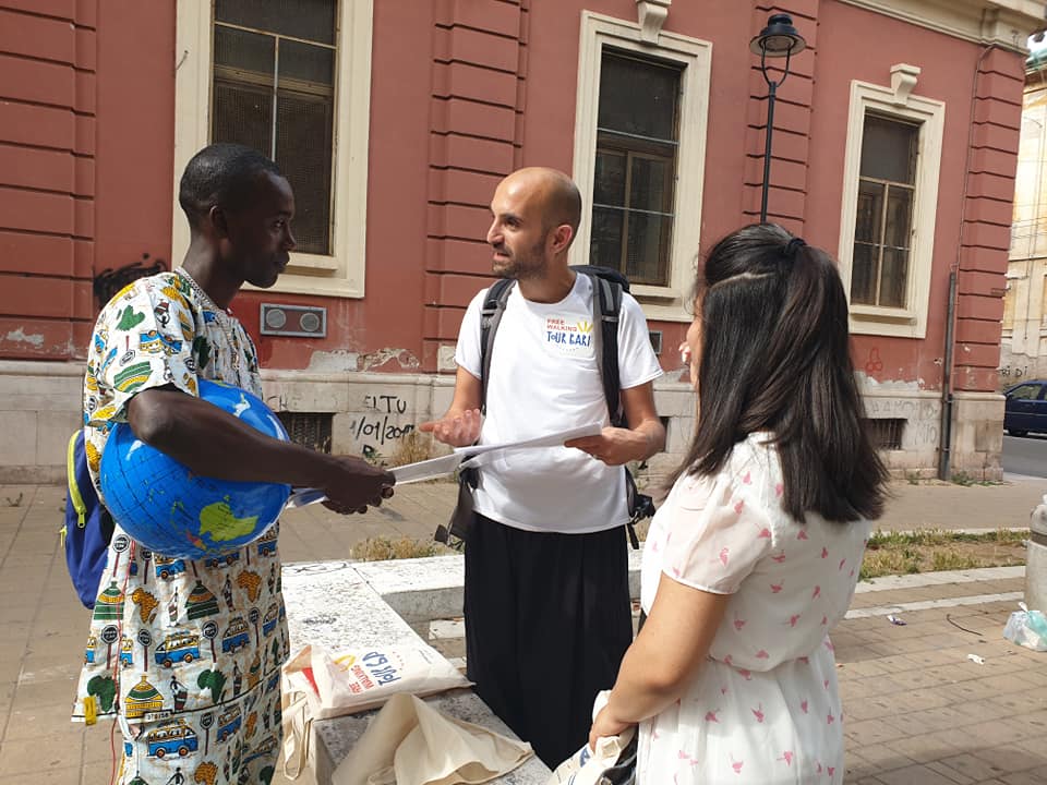 #weareinlibertà è il tour di free walking tour bari perfetto per le scuole e associazioni 
