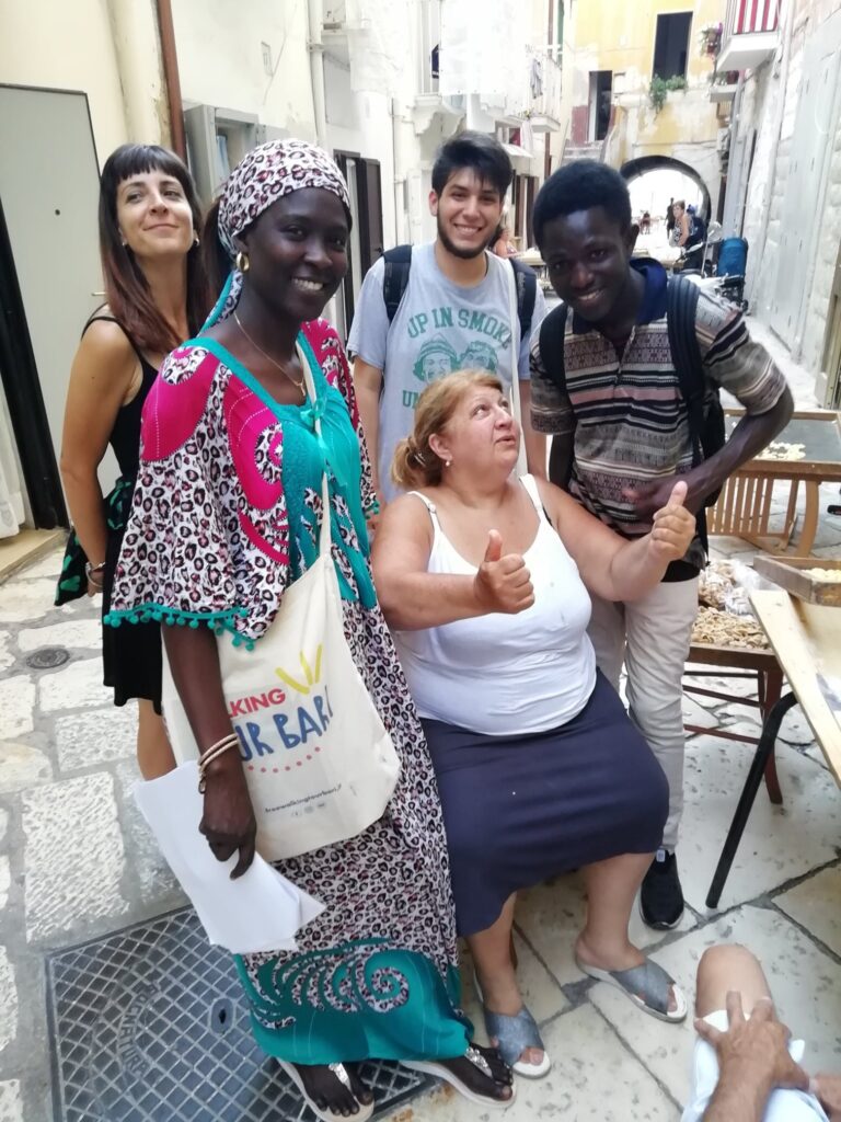La comunità di Bari ha accolto con entusiasmo l'iniziativa di #weareinlibertà 