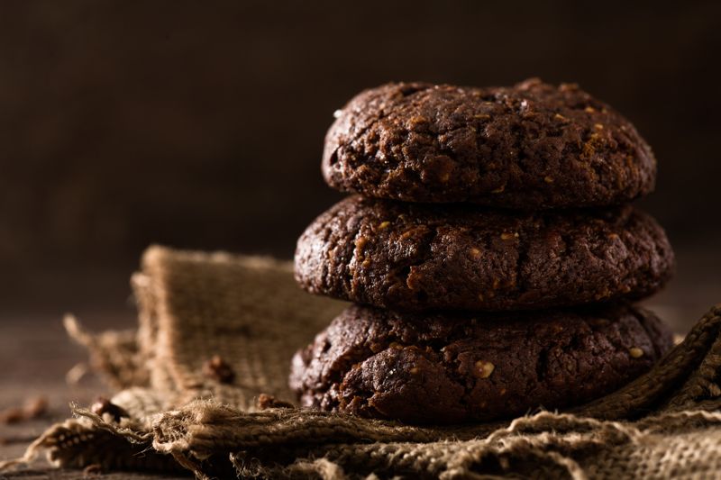 Sasanelli are vin cotto cookies that are given to friends and relatives during the month of December